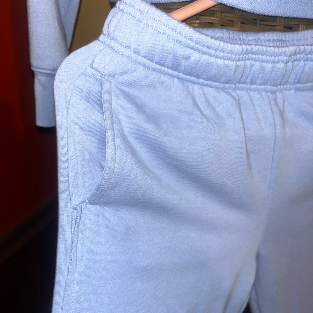 Light Blue Two-Piece Lounge Set - Picture 10 of 11